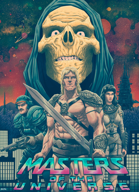 Masters of the universe 17 Poster Canvas Movie Film Print A0 A1 A2 A3 A4 A5 A6 A